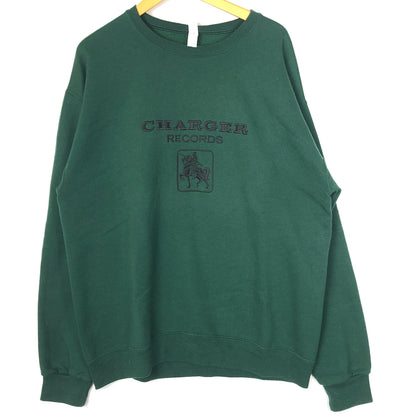 【中古品】【メンズ】 WACKO MARIA ワコマリア × JERZEES CHARGER RECORDS ジャージーズ チャージェー レコーズ 別注コラボ アウター 刺繍SWEAT 145-260929-sa-29-teih サイズ：L カラー：グリーン 万代Net店