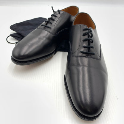 【中古品】【メンズ】 NEW & LINGWOOD ニューアンドリングウッド PLAIN TOE LEATHER SHOES プレーントゥ レザーシューズ 靴 革靴 164-261002-ko-01-teih サイズ：8H F カラー：ブラック 万代Net店