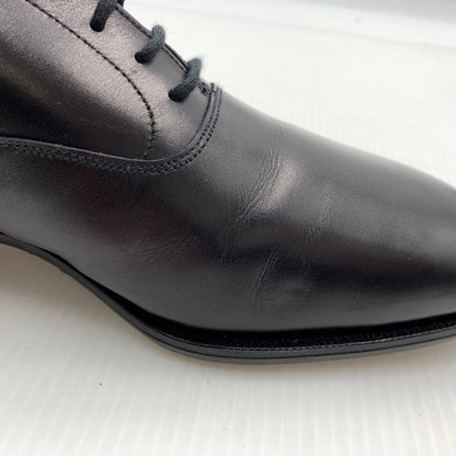【中古品】【メンズ】 NEW & LINGWOOD ニューアンドリングウッド PLAIN TOE LEATHER SHOES プレーントゥ レザーシューズ 靴 革靴 164-261002-ko-01-teih サイズ：8H F カラー：ブラック 万代Net店