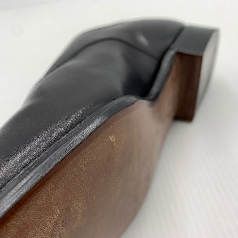 【中古品】【メンズ】 NEW & LINGWOOD ニューアンドリングウッド PLAIN TOE LEATHER SHOES プレーントゥ レザーシューズ 靴 革靴 164-261002-ko-01-teih サイズ：8H F カラー：ブラック 万代Net店