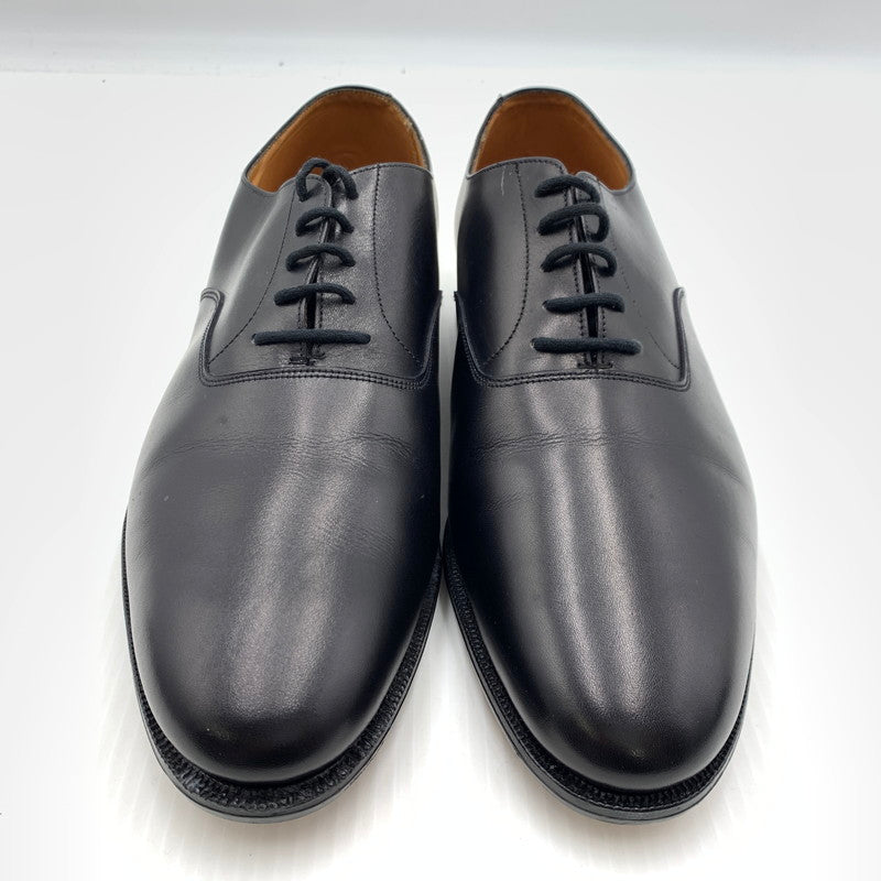 【中古品】【メンズ】 NEW & LINGWOOD ニューアンドリングウッド PLAIN TOE LEATHER SHOES プレーントゥ レザーシューズ 靴 革靴 164-261002-ko-01-teih サイズ：8H F カラー：ブラック 万代Net店