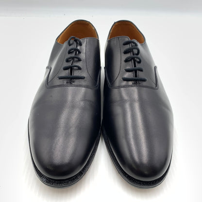 【中古品】【メンズ】 NEW & LINGWOOD ニューアンドリングウッド PLAIN TOE LEATHER SHOES プレーントゥ レザーシューズ 靴 革靴 164-261002-ko-01-teih サイズ：8H F カラー：ブラック 万代Net店