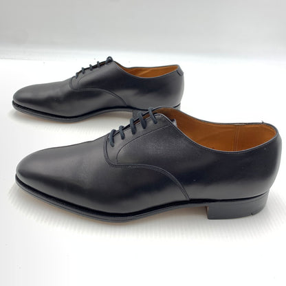 【中古品】【メンズ】 NEW & LINGWOOD ニューアンドリングウッド PLAIN TOE LEATHER SHOES プレーントゥ レザーシューズ 靴 革靴 164-261002-ko-01-teih サイズ：8H F カラー：ブラック 万代Net店