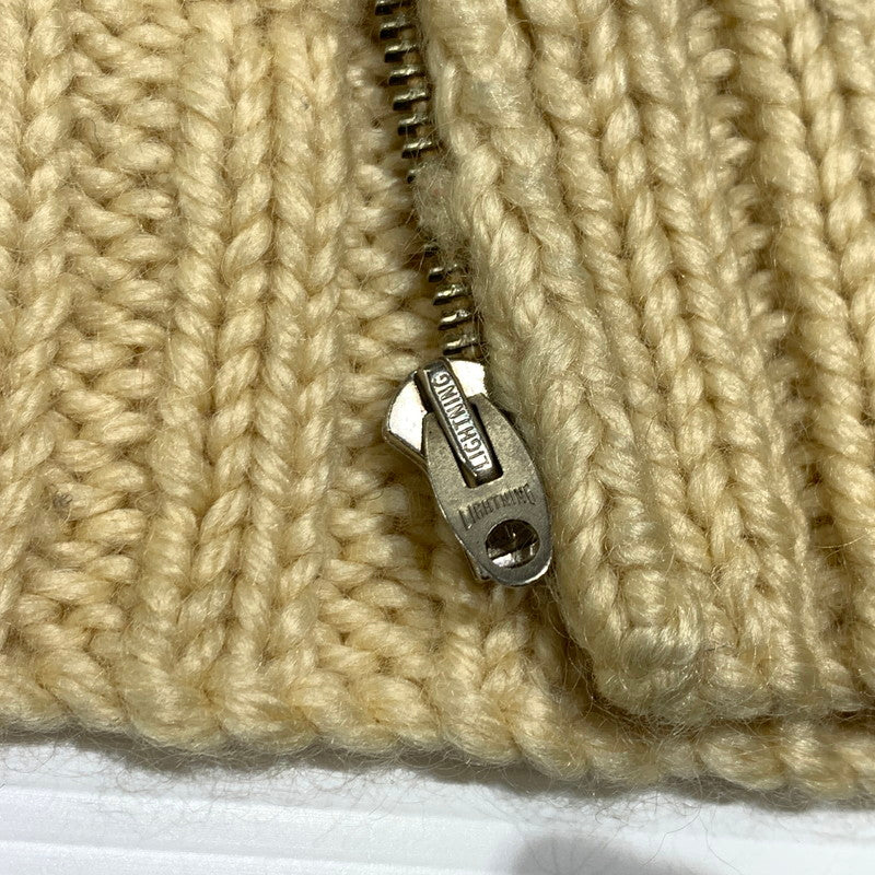 【現状渡し品】【メンズ】 UNKNOWN COWICHAN KNITWEAR LIGHTNING ZIP VINTAGE カウチンニット ライトアフター セーター ヴィンテージ 145-261001-ko-17-teih サイズ：不明 カラー：アイボリー系 万代Net店