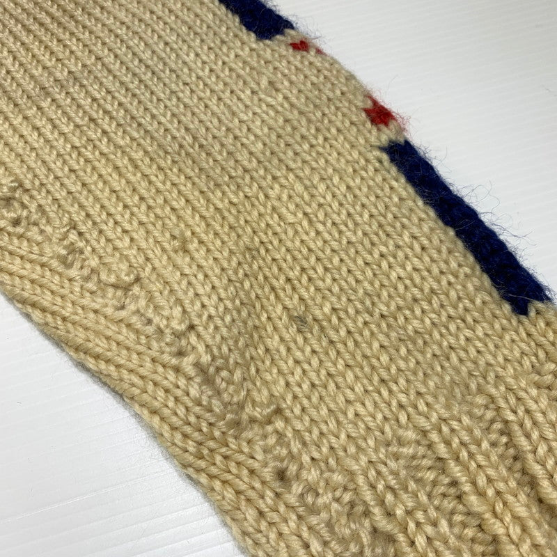 【現状渡し品】【メンズ】 UNKNOWN COWICHAN KNITWEAR LIGHTNING ZIP VINTAGE カウチンニット ライトアフター セーター ヴィンテージ 145-261001-ko-17-teih サイズ：不明 カラー：アイボリー系 万代Net店