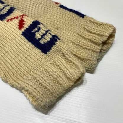 【現状渡し品】【メンズ】 UNKNOWN COWICHAN KNITWEAR LIGHTNING ZIP VINTAGE カウチンニット ライトアフター セーター ヴィンテージ 145-261001-ko-17-teih サイズ：不明 カラー：アイボリー系 万代Net店
