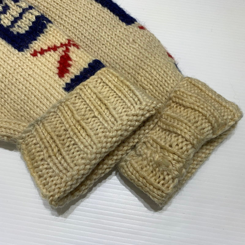 【現状渡し品】【メンズ】 UNKNOWN COWICHAN KNITWEAR LIGHTNING ZIP VINTAGE カウチンニット ライトアフター セーター ヴィンテージ 145-261001-ko-17-teih サイズ：不明 カラー：アイボリー系 万代Net店