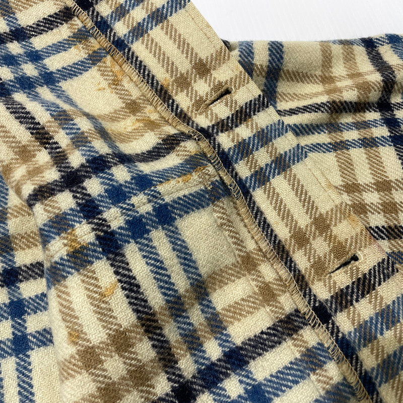【現状渡し品】【メンズ】 PENDLETON ペンドルトン 70's WOOL CHECK SHIRT JACKET VINTAGE 70年代 チェック シャツジャケット ライトアウター ヴィンテージ 145-260930-yo-08-teih サイズ：L カラー：ベージュ/ブルー 万代Net店