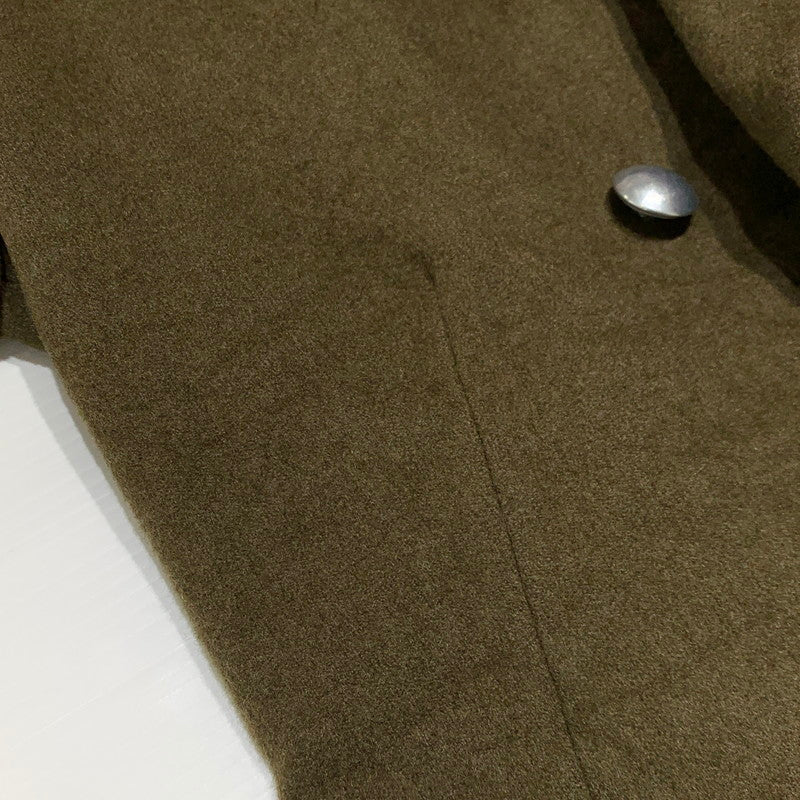 【現状渡し品】【メンズ】 FRENCH ARMY フレンチアーミー GREAT COAT VINTAGE グレートコート アウター ヴィンテージ ミリタリージャケット 145-261001-ko-01-teih サイズ：32 カラー：カーキ系 万代Net店