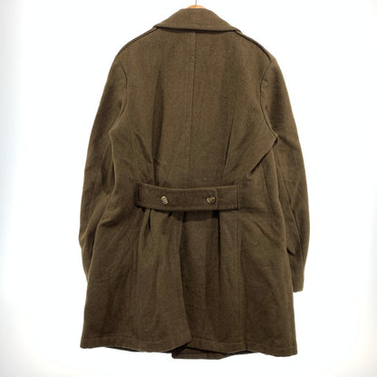 【現状渡し品】【メンズ】 FRENCH ARMY フレンチアーミー GREAT COAT VINTAGE グレートコート アウター ヴィンテージ ミリタリージャケット 145-261001-ko-01-teih サイズ：32 カラー：カーキ系 万代Net店