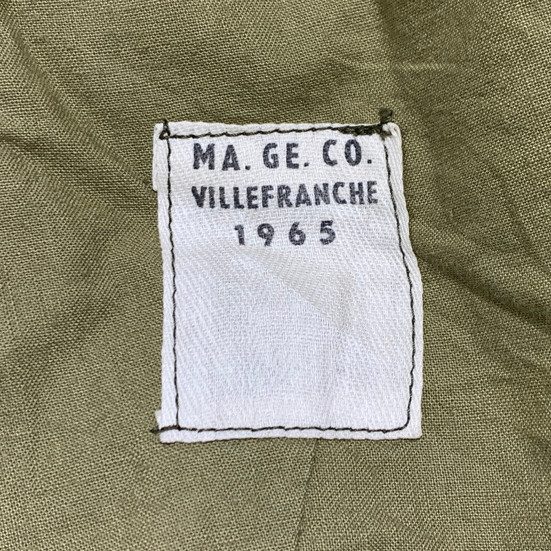【現状渡し品】【メンズ】 FRENCH ARMY フレンチアーミー GREAT COAT VINTAGE グレートコート アウター ヴィンテージ ミリタリージャケット 145-261001-ko-01-teih サイズ：32 カラー：カーキ系 万代Net店