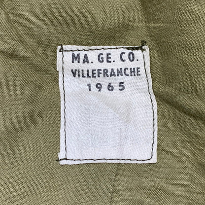 【現状渡し品】【メンズ】 FRENCH ARMY フレンチアーミー GREAT COAT VINTAGE グレートコート アウター ヴィンテージ ミリタリージャケット 145-261001-ko-01-teih サイズ：32 カラー：カーキ系 万代Net店