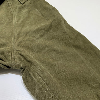 【中古品】【メンズ】 FRENCH MILITARY フレンチミリタリー M-35 MOTORCYCLE COAT VINTAGE モーターサイクル コート アウター ヴィンテージ ミリタリージャケット 145-261001-ko-02-teih サイズ：1 カラー：カーキ 万代Net店