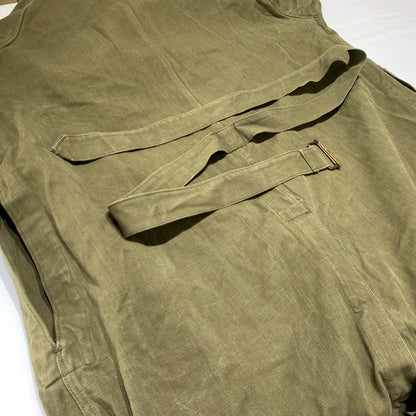 【中古品】【メンズ】 FRENCH MILITARY フレンチミリタリー M-35 MOTORCYCLE COAT VINTAGE モーターサイクル コート アウター ヴィンテージ ミリタリージャケット 145-261001-ko-02-teih サイズ：1 カラー：カーキ 万代Net店