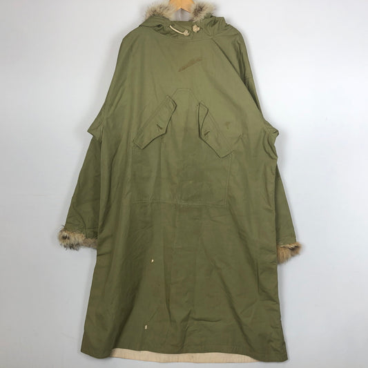 【現状渡し品】【メンズ】 U.S.ARMY アメリカ軍 40’s VINTAGE REVERSIBLE SNOW PARKA 40年代 ヴィンテージ リバーシブル スノーパーカ 145-260929-sa-33-teih サイズ：L カラー：カーキ 万代Net店