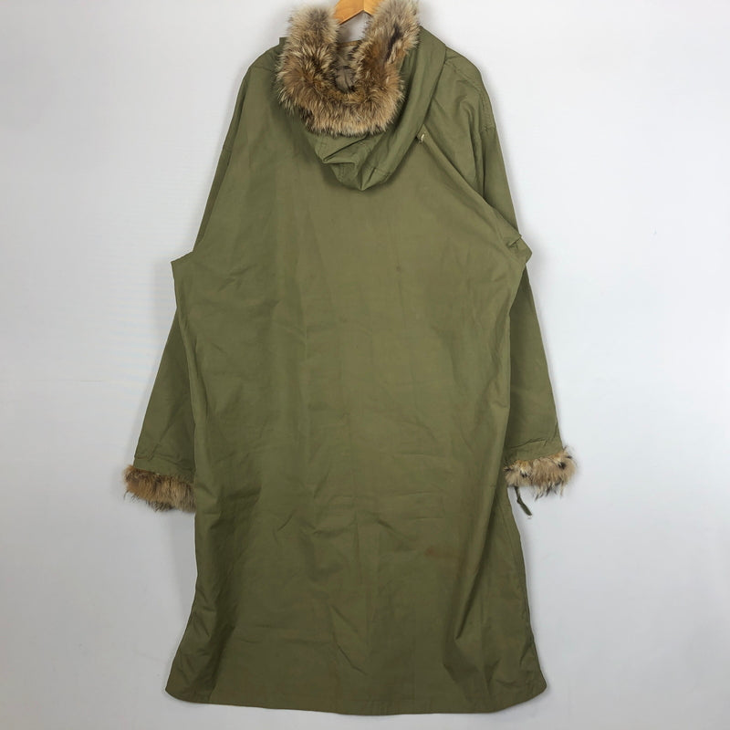 【現状渡し品】【メンズ】 U.S.ARMY アメリカ軍 40’s VINTAGE REVERSIBLE SNOW PARKA 40年代 ヴィンテージ リバーシブル スノーパーカ 145-260929-sa-33-teih サイズ：L カラー：カーキ 万代Net店