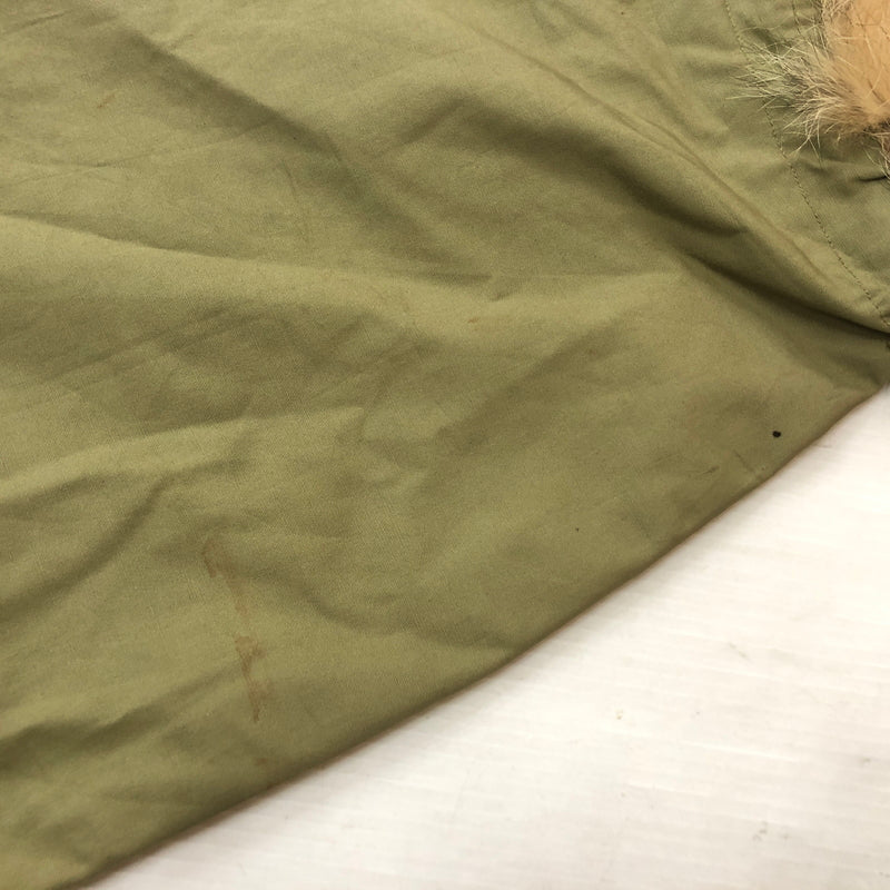 【現状渡し品】【メンズ】 U.S.ARMY アメリカ軍 40’s VINTAGE REVERSIBLE SNOW PARKA 40年代 ヴィンテージ リバーシブル スノーパーカ 145-260929-sa-33-teih サイズ：L カラー：カーキ 万代Net店