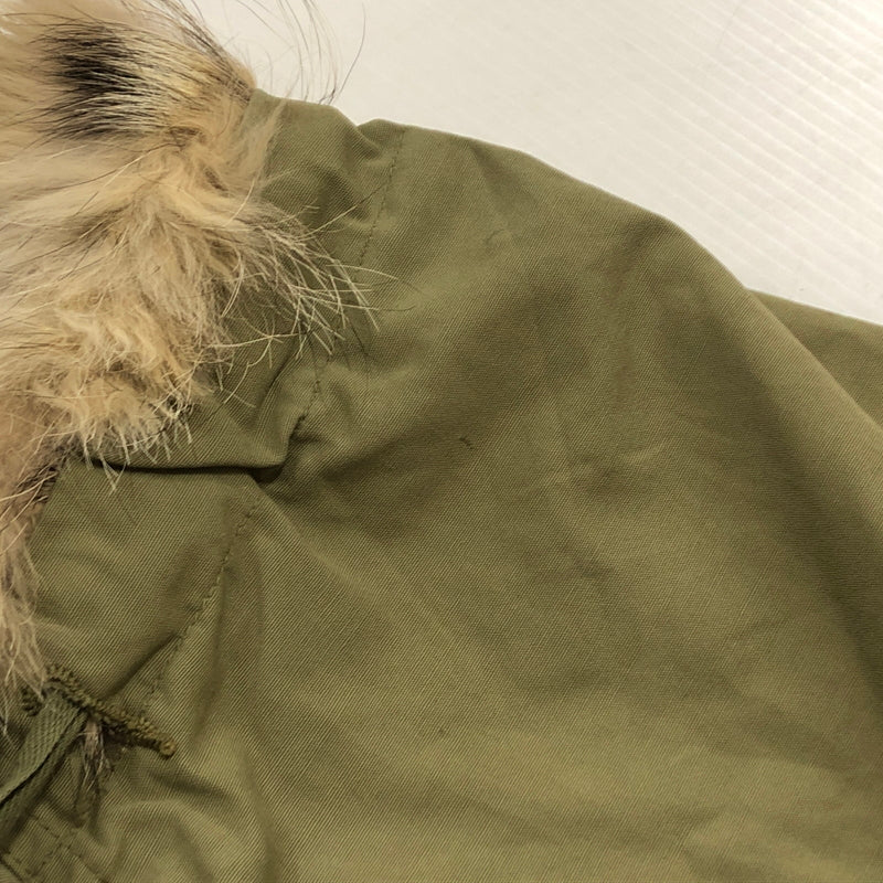 【現状渡し品】【メンズ】 U.S.ARMY アメリカ軍 40’s VINTAGE REVERSIBLE SNOW PARKA 40年代 ヴィンテージ リバーシブル スノーパーカ 145-260929-sa-33-teih サイズ：L カラー：カーキ 万代Net店