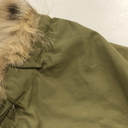 【現状渡し品】【メンズ】 U.S.ARMY アメリカ軍 40’s VINTAGE REVERSIBLE SNOW PARKA 40年代 ヴィンテージ リバーシブル スノーパーカ 145-260929-sa-33-teih サイズ：L カラー：カーキ 万代Net店