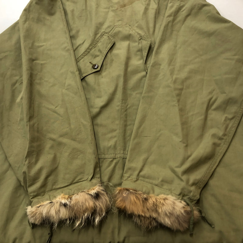 【現状渡し品】【メンズ】 U.S.ARMY アメリカ軍 40’s VINTAGE REVERSIBLE SNOW PARKA 40年代 ヴィンテージ リバーシブル スノーパーカ 145-260929-sa-33-teih サイズ：L カラー：カーキ 万代Net店