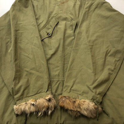 【現状渡し品】【メンズ】 U.S.ARMY アメリカ軍 40’s VINTAGE REVERSIBLE SNOW PARKA 40年代 ヴィンテージ リバーシブル スノーパーカ 145-260929-sa-33-teih サイズ：L カラー：カーキ 万代Net店