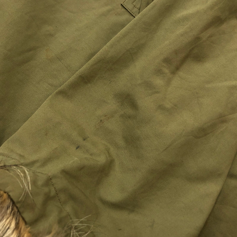 【現状渡し品】【メンズ】 U.S.ARMY アメリカ軍 40’s VINTAGE REVERSIBLE SNOW PARKA 40年代 ヴィンテージ リバーシブル スノーパーカ 145-260929-sa-33-teih サイズ：L カラー：カーキ 万代Net店
