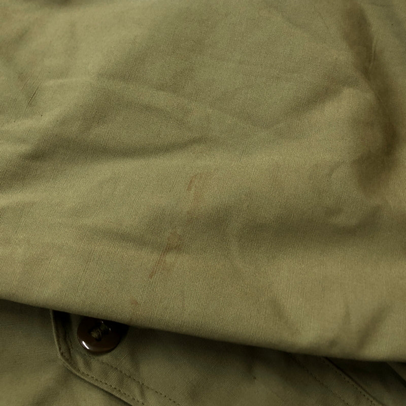 【現状渡し品】【メンズ】 U.S.ARMY アメリカ軍 40’s VINTAGE REVERSIBLE SNOW PARKA 40年代 ヴィンテージ リバーシブル スノーパーカ 145-260929-sa-33-teih サイズ：L カラー：カーキ 万代Net店