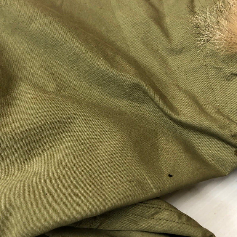 【現状渡し品】【メンズ】 U.S.ARMY アメリカ軍 40’s VINTAGE REVERSIBLE SNOW PARKA 40年代 ヴィンテージ リバーシブル スノーパーカ 145-260929-sa-33-teih サイズ：L カラー：カーキ 万代Net店