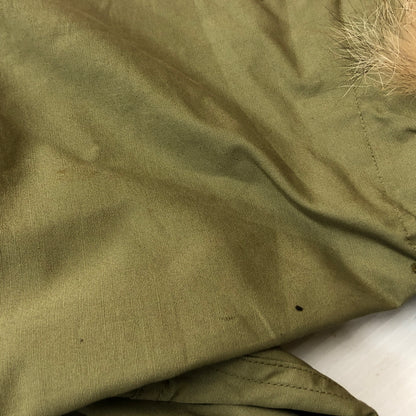 【現状渡し品】【メンズ】 U.S.ARMY アメリカ軍 40’s VINTAGE REVERSIBLE SNOW PARKA 40年代 ヴィンテージ リバーシブル スノーパーカ 145-260929-sa-33-teih サイズ：L カラー：カーキ 万代Net店