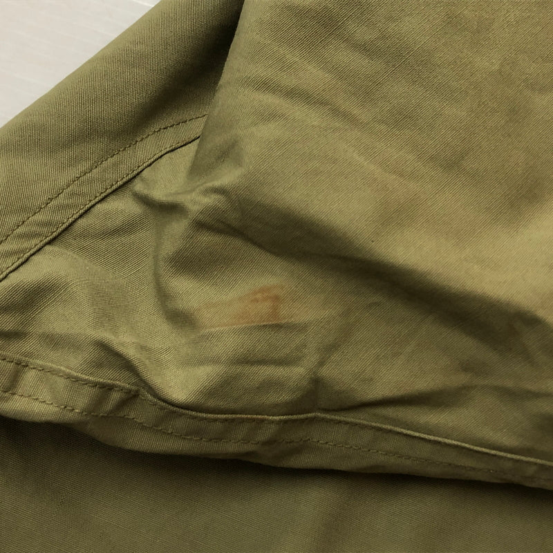 【現状渡し品】【メンズ】 U.S.ARMY アメリカ軍 40’s VINTAGE REVERSIBLE SNOW PARKA 40年代 ヴィンテージ リバーシブル スノーパーカ 145-260929-sa-33-teih サイズ：L カラー：カーキ 万代Net店
