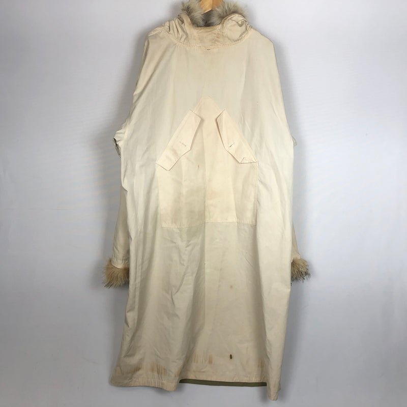 【現状渡し品】【メンズ】 U.S.ARMY アメリカ軍 40’s VINTAGE REVERSIBLE SNOW PARKA 40年代 ヴィンテージ リバーシブル スノーパーカ 145-260929-sa-33-teih サイズ：L カラー：カーキ 万代Net店