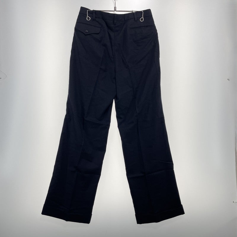 【中古品】【メンズ】 Polo by Ralph Lauren ポロバイラルフローレン WOOL SLACKS PANTS BMJ-PR NA0002 ウール スラックス パンツ ボトムス 158-260930-yo-06-teih サイズ：86 カラー：ネイビー 万代Net店