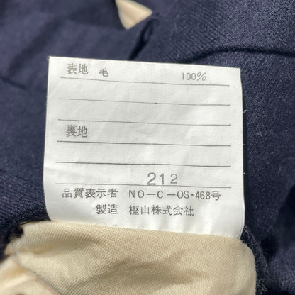 【中古品】【メンズ】 Polo by Ralph Lauren ポロバイラルフローレン WOOL SLACKS PANTS BMJ-PR NA0002 ウール スラックス パンツ ボトムス 158-260930-yo-06-teih サイズ：86 カラー：ネイビー 万代Net店