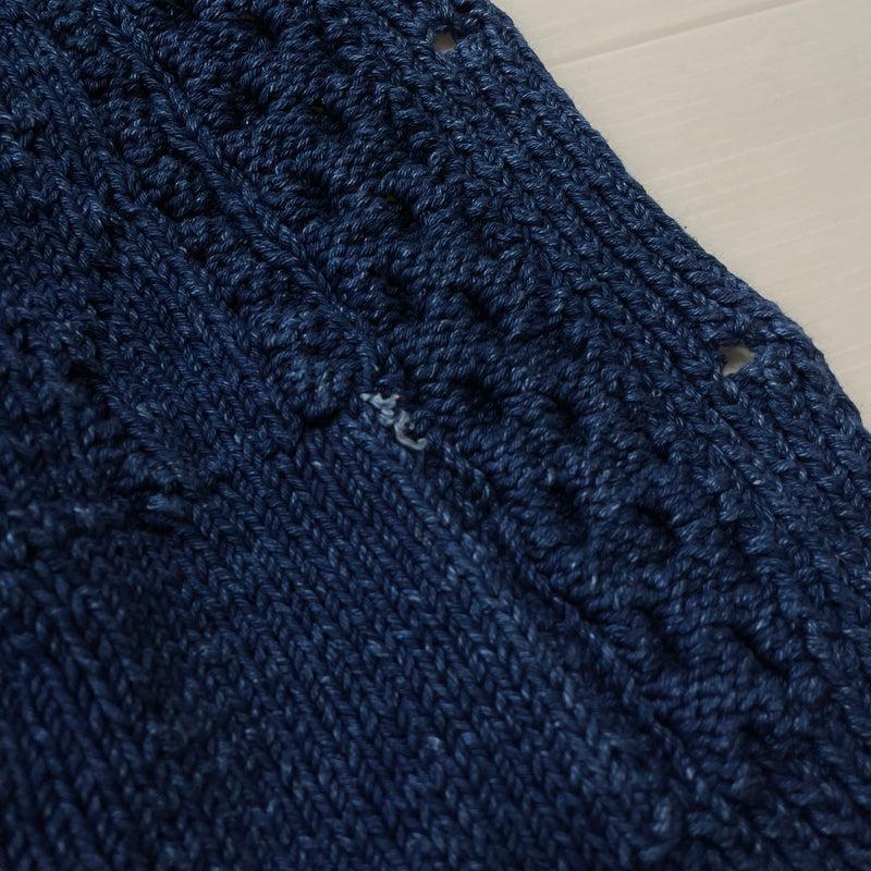 【中古品】【メンズ】 INVERALLAN インバーアラン SHAWL COLLAR CARDIGAN ショール カラー カーディガン 長袖 トップス 147-261004-sa-03-teih サイズ：不明 カラー：ブルー系 万代Net店