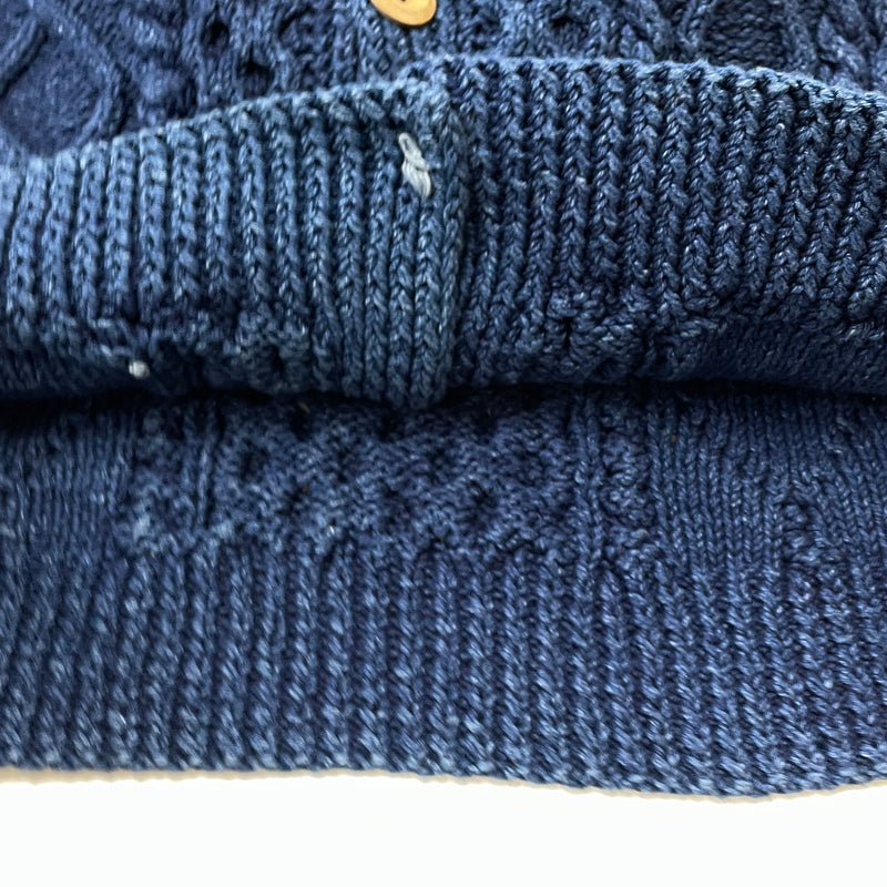 【中古品】【メンズ】 INVERALLAN インバーアラン SHAWL COLLAR CARDIGAN ショール カラー カーディガン 長袖 トップス 147-261004-sa-03-teih サイズ：不明 カラー：ブルー系 万代Net店