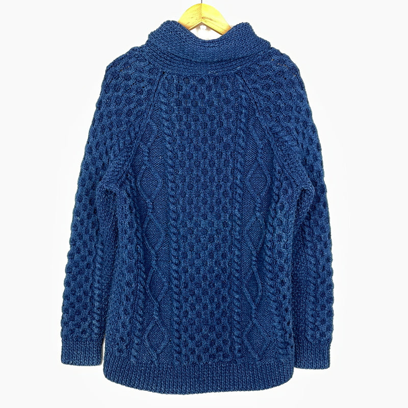 【中古品】【メンズ】 INVERALLAN インバーアラン SHAWL COLLAR CARDIGAN ショール カラー カーディガン 長袖 トップス 147-261004-sa-03-teih サイズ：不明 カラー：ブルー系 万代Net店