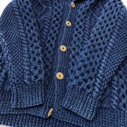 【中古品】【メンズ】 INVERALLAN インバーアラン SHAWL COLLAR CARDIGAN ショール カラー カーディガン 長袖 トップス 147-261004-sa-03-teih サイズ：不明 カラー：ブルー系 万代Net店