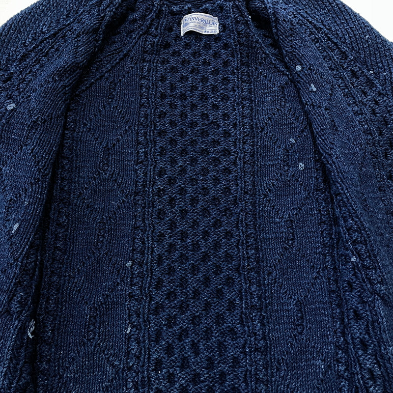 【中古品】【メンズ】 INVERALLAN インバーアラン SHAWL COLLAR CARDIGAN ショール カラー カーディガン 長袖 トップス 147-261004-sa-03-teih サイズ：不明 カラー：ブルー系 万代Net店