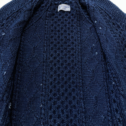 【中古品】【メンズ】 INVERALLAN インバーアラン SHAWL COLLAR CARDIGAN ショール カラー カーディガン 長袖 トップス 147-261004-sa-03-teih サイズ：不明 カラー：ブルー系 万代Net店