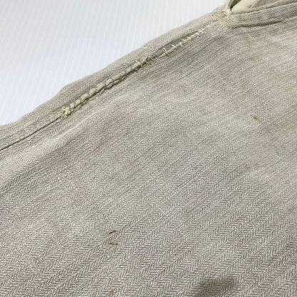 【現状渡し品】【メンズ】 FRENCH MILITARY フランス軍 LINEN BOURGERON TROUSERS PANTS VINTAGE リネン ボージョン トラウザーズ パンツ ボトムス ヴィンテージ 156-260930-yo-05-teih サイズ：不明 カラー：アイボリー系 万代Net店
