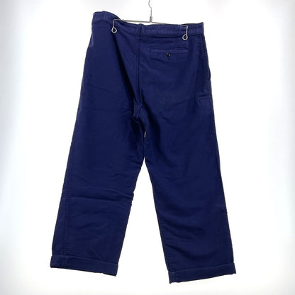 【中古品】【メンズ】 ADOLPHE LAFONT アドルフラフォン 60～70's WORK PANTS MADE IN FRANCE VINTAGE 60～70年代 ワークパンツ ボトムス フランス製 ヴィンテージ 156-260930-yo-07-teih サイズ：48 カラー：ネイビー 万代Net店