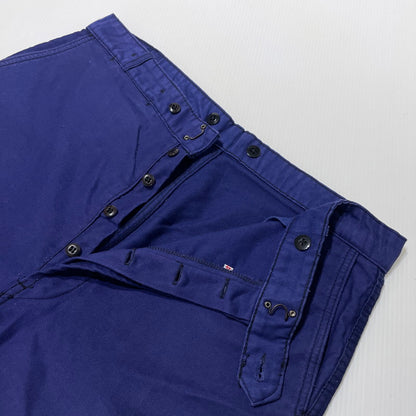 【中古品】【メンズ】 ADOLPHE LAFONT アドルフラフォン 60～70's WORK PANTS MADE IN FRANCE VINTAGE 60～70年代 ワークパンツ ボトムス フランス製 ヴィンテージ 156-260930-yo-07-teih サイズ：48 カラー：ネイビー 万代Net店