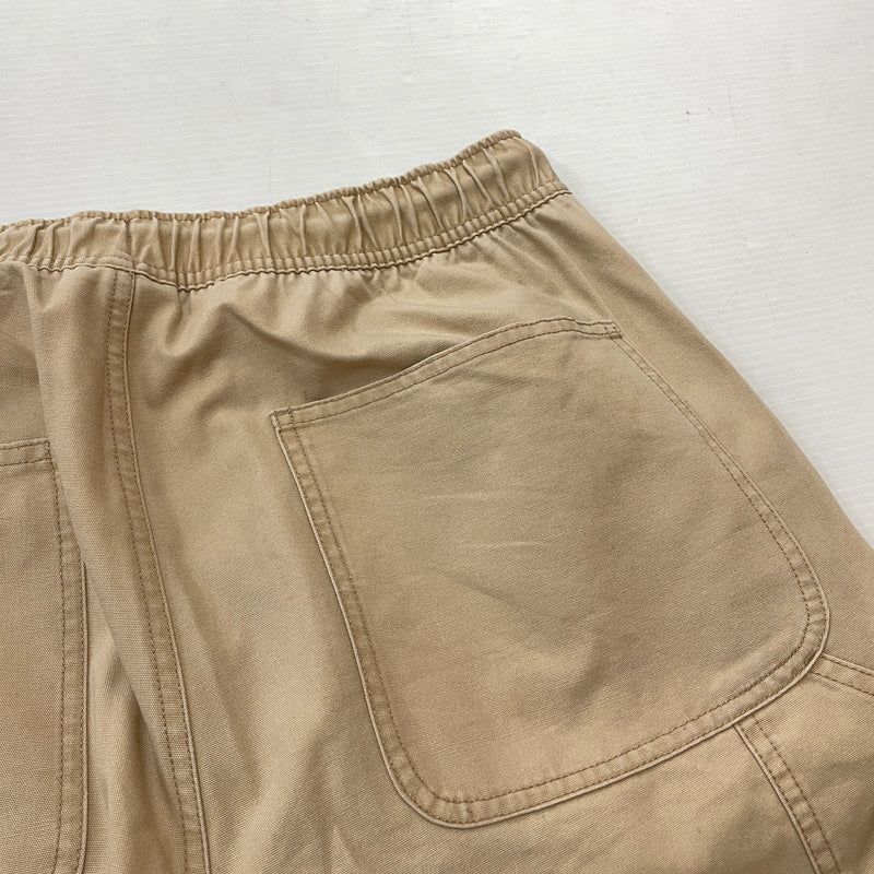 【中古品】【メンズ】 NIKE ナイキ × TRAVIS SCOTT トラビス スコット 別注コラボ 21SS CANVAS PANT DD4779-201 2021年春夏 キャンパス パンツ ボトムス 159-261004-sa-07-teih サイズ：M カラー：ベージュ 万代Net店