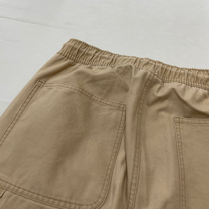 【中古品】【メンズ】 NIKE ナイキ × TRAVIS SCOTT トラビス スコット 別注コラボ 21SS CANVAS PANT DD4779-201 2021年春夏 キャンパス パンツ ボトムス 159-261004-sa-07-teih サイズ：M カラー：ベージュ 万代Net店