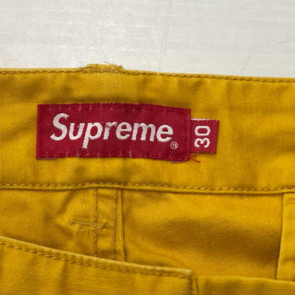 【現状渡し品】【メンズ】 SUPREME シュプリーム CARGO PANT DUSTY GOLD カーゴ パンツ ダスティ ゴールド ボトムス 149-261004-sa-09-teih サイズ：30 カラー：イエロー 万代Net店