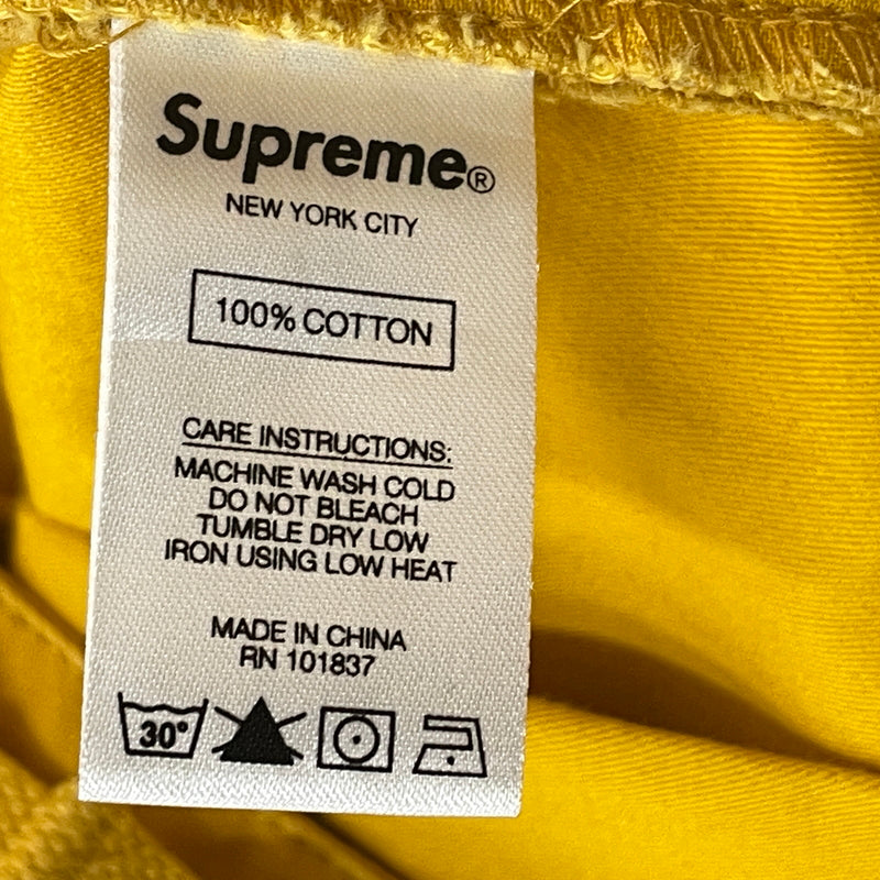 【現状渡し品】【メンズ】 SUPREME シュプリーム CARGO PANT DUSTY GOLD カーゴ パンツ ダスティ ゴールド ボトムス 149-261004-sa-09-teih サイズ：30 カラー：イエロー 万代Net店