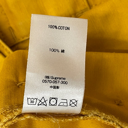 【現状渡し品】【メンズ】 SUPREME シュプリーム CARGO PANT DUSTY GOLD カーゴ パンツ ダスティ ゴールド ボトムス 149-261004-sa-09-teih サイズ：30 カラー：イエロー 万代Net店