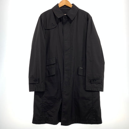 【中古品】【メンズ】 BURBERRY BLACK LABEL バーバリーブラックレーベル BALMACAAN COAT BMA09-705-09 ステンカラーコート アウター ライナー付きジャケット 141-261001-ko-13-teih サイズ：M カラー：ブラック 万代Net店
