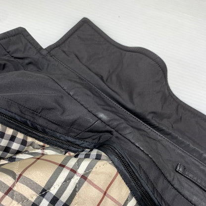 【中古品】【メンズ】 BURBERRY BLACK LABEL バーバリーブラックレーベル BALMACAAN COAT BMA09-705-09 ステンカラーコート アウター ライナー付きジャケット 141-261001-ko-13-teih サイズ：M カラー：ブラック 万代Net店