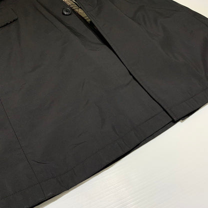 【中古品】【メンズ】 BURBERRY BLACK LABEL バーバリーブラックレーベル BALMACAAN COAT BMA09-705-09 ステンカラーコート アウター ライナー付きジャケット 141-261001-ko-13-teih サイズ：M カラー：ブラック 万代Net店